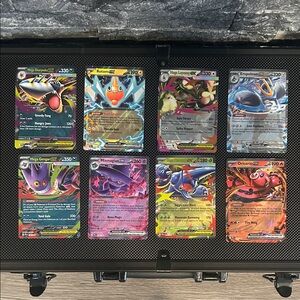 Pokemon EX lot of 8 cards from the Mega Evolutions Phantasmal Flames 🔥 Set M/NM